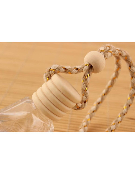 4 Botellas Vacías Difusor de Aceite Esencial 8ml Coche