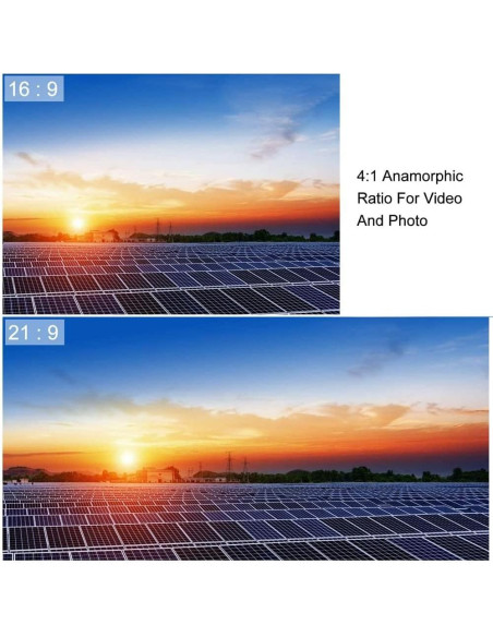 Lente Anamórfico 1.33X Leshareselect para Smartphone Lente Anamórfico 1.33X Leshareselect para Smartphone