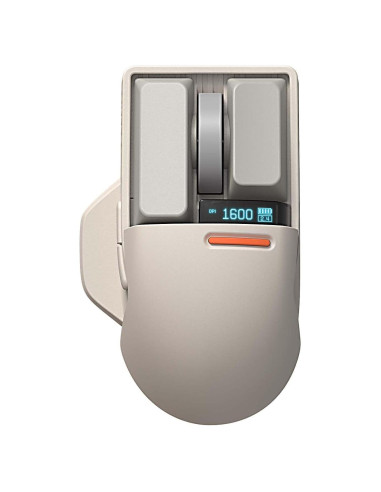 Mouse Inalámbrico LOFREE Touch PBT Gris Retro 4000 DPI