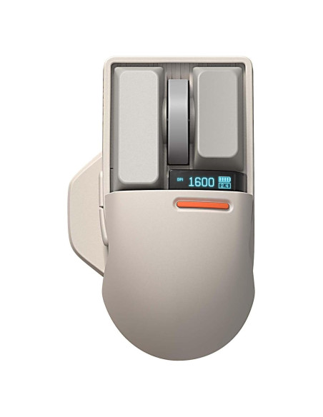 Mouse Inalámbrico LOFREE Touch PBT Gris Retro 4000 DPI