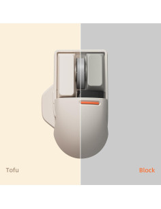 Mouse Inalámbrico LOFREE Touch PBT Gris Retro 4000 DPI 2