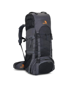 Mochila de Senderismo Bseash 60L Impermeable con Funda