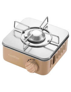Estufa de Camping Butano CretFine 8205 BTU Compacta 1.2 kg