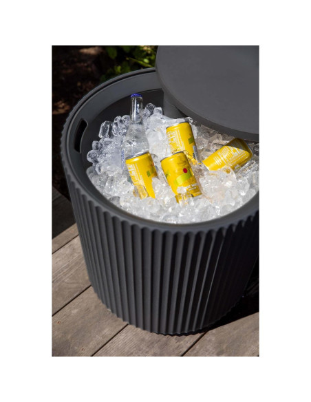 Mesa Lateral Enfriadora Veradek COOLVDMB 53.34 cm Negro