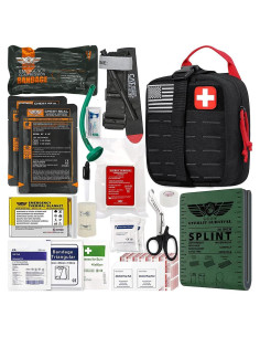 Kit de Trauma de Emergencia Everlit 92 Piezas IFAK Táctico