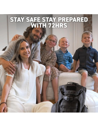 Kit de Supervivencia de Emergencia Deluxe 72 HRS - 1 Persona