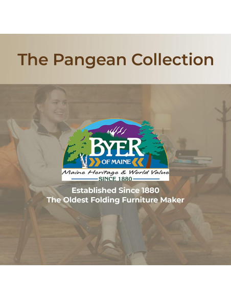 Mesa Plegable de Madera Byer of Maine Pangean 45.72 cm