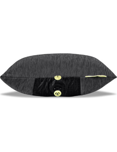 Almohada Ultraligera NEMO Fillo Elite Wide 113g - Perla Negra/Citrón