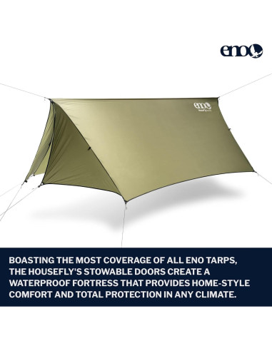 Lona de Lluvia ENO HouseFly Ultraligera 3.25x2.69m Impermeable