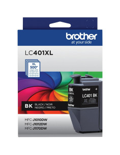 Cartucho de Tinta Negra Brother LC401XLBK Alto Rendimiento 500 Páginas 2