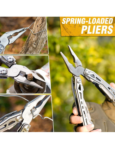 Multiherramienta BIBURY BI2043 17-en-1 Plegable con Pinzas