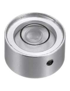 Nivel de Burbuja Circular HARFINGTON 13mm Metal Plata