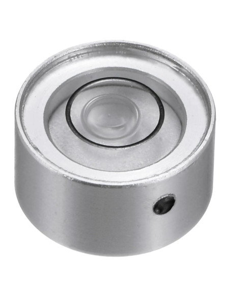Nivel de Burbuja Circular HARFINGTON 13mm Metal Plata
