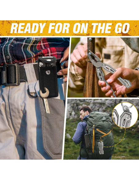 Multiherramienta BIBURY BI2043 17-en-1 Plegable con Pinzas