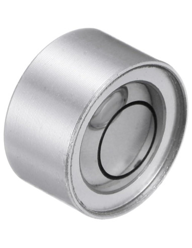 Nivel de Burbuja Circular HARFINGTON 13mm Metal Plata