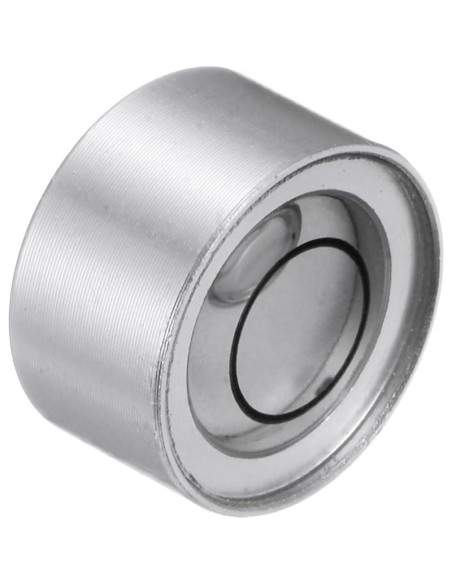 Nivel de Burbuja Circular HARFINGTON 13mm Metal Plata