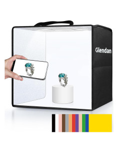 Caja de Luz Fotográfica Portátil Glendan 25.4cm LED 88pcs