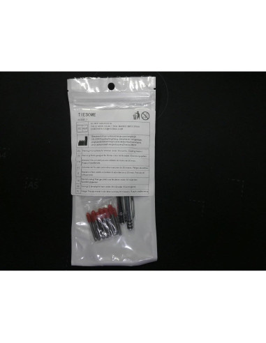 Bolígrafo de Grabado TIESOME 2 Pcs Carburo Tungsteno Plata