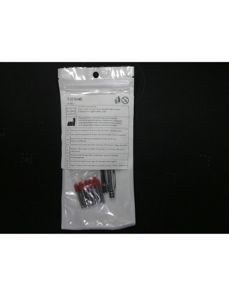 Bolígrafo de Grabado TIESOME 2 Pcs Carburo Tungsteno Plata