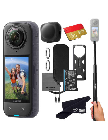 Cámara de Acción 360 Insta360 X4 8K 48MP a Prueba de Agua