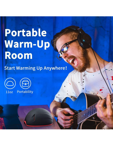 Atenuador Vocal Focusound FSV06 - Reducción 25dB, Silicona