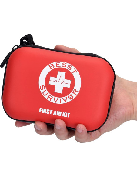 Mini Kit de Primeros Auxilios Besst Survivor - Compacto y Ligero Mini Kit de Primeros Auxilios Besst Survivor - Compacto y Ligero