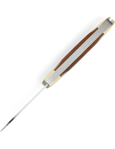 Cuchillo de bolsillo Buck Knives 389 Canoe 2 hojas madera