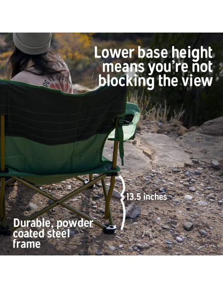 Sillón Loveseat Plegable Kelty Doble para 2 Personas