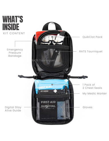 Kit de Primeros Auxilios My Medic PRO Coyote 0.45 kg