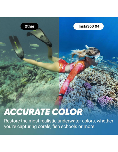 Cámara de acción 360 Insta360 X4 Bundle 8K a prueba de agua Cámara de acción 360 Insta360 X4 Bundle 8K a prueba de agua