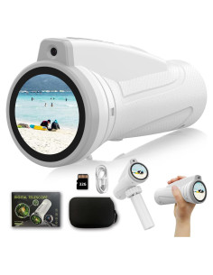 Telescopio Digital para Niños MaxMango F3 - 32GB Blanco