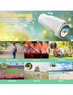Telescopio Digital para Niños MaxMango F3 - 32GB Blanco 2