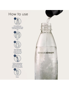 SodaStream Enso Fabricante de Agua Espumosa 60L Negro Mate 2