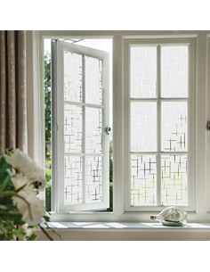 Película para Ventanas Finnez 30x200 cm Efecto Esmerilado UV 2