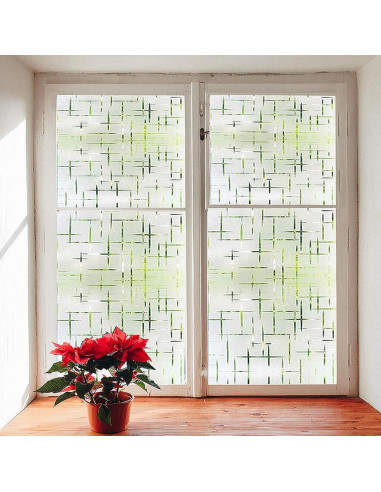 Película para Ventanas Finnez 30x200 cm Efecto Esmerilado UV