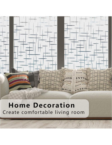 Película para Ventanas Finnez 30x200 cm Efecto Esmerilado UV