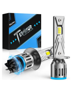 Bombillas de Niebla H1 FAHREN FX6 40000LM 6500K IP68 - Paquete de 2