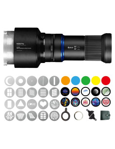 Snoot Óptico Bussi MG06 Pro con Montura Bowens Extendida