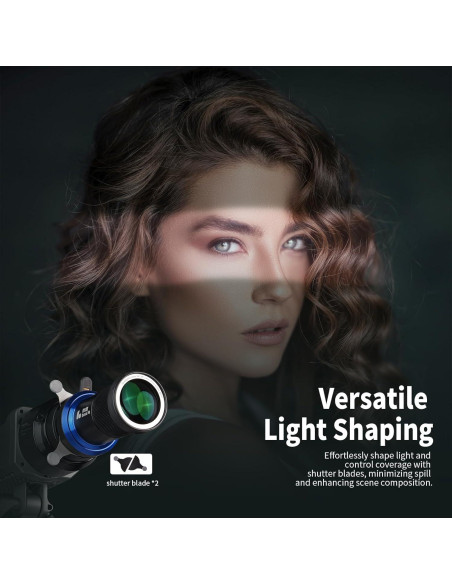 Snoot Óptico Bussi MG06 Pro con Montura Bowens Extendida