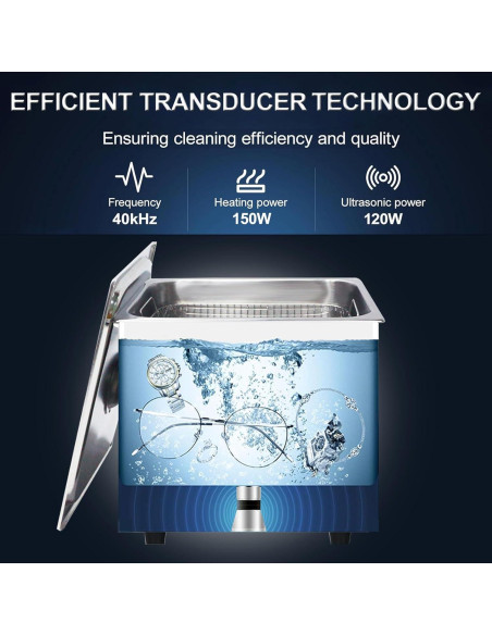 Limpiadora Ultrasónica 3.2L Granbo 120W con Calentador