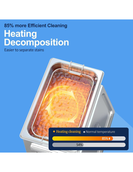 Limpiadora Ultrasónica 3.2L Granbo 120W con Calentador