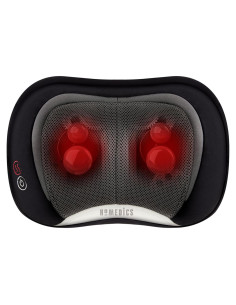 Masajeador Shiatsu 3D HoMedics con Calor, Portátil Negro
