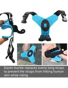 Soporte de Correa de Barbilla SUREWO para Casco de Motocicleta 2