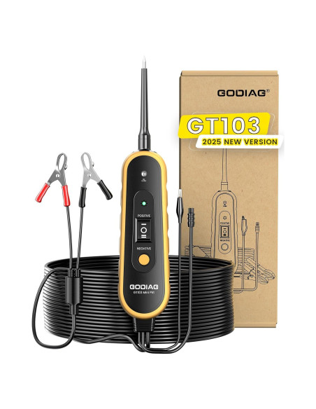 Probador de Circuito Eléctrico GODIAG GT103 PRO 6V-30V