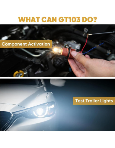 Probador de Circuito Eléctrico GODIAG GT103 PRO 6V-30V