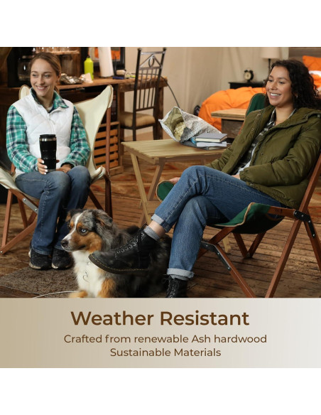 Mesa Plegable de Madera Byer of Maine Pangean 56x51 cm