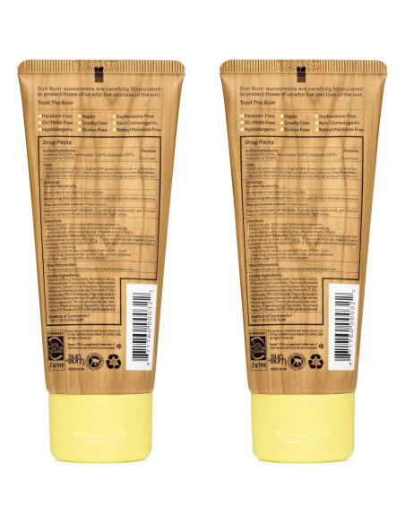 Protector Solar Sun Bum SPF 50 Vegano 170g Hidratante UVA/UVB