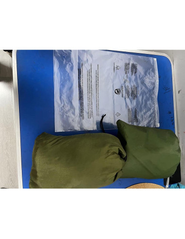 Hamaca de Camping Ovyuzhen con Toldo Impermeable y Red Antimosquitos