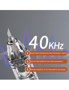 Cuchillo Cortador Ultrasónico YY-B A-2 30W 40kHz para Plásticos y Madera 2
