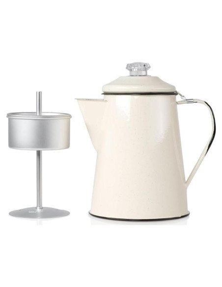 Cafetera Percolador GSI Outdoors 8 Tazas Crema